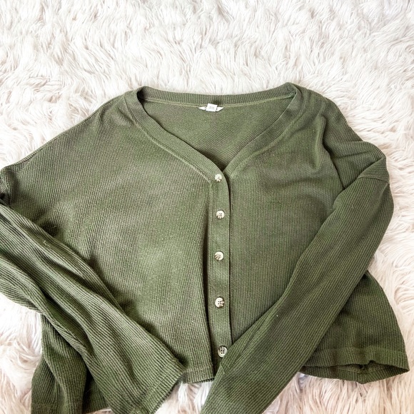 Aeropostale Button Down Sweater/Cardigan - Picture 2 of 4